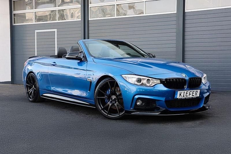 Blau Gebraucht 2016 BMW 435 Performance Cabrio | 27.450 € (Fairer Preis) - Bild 1/4