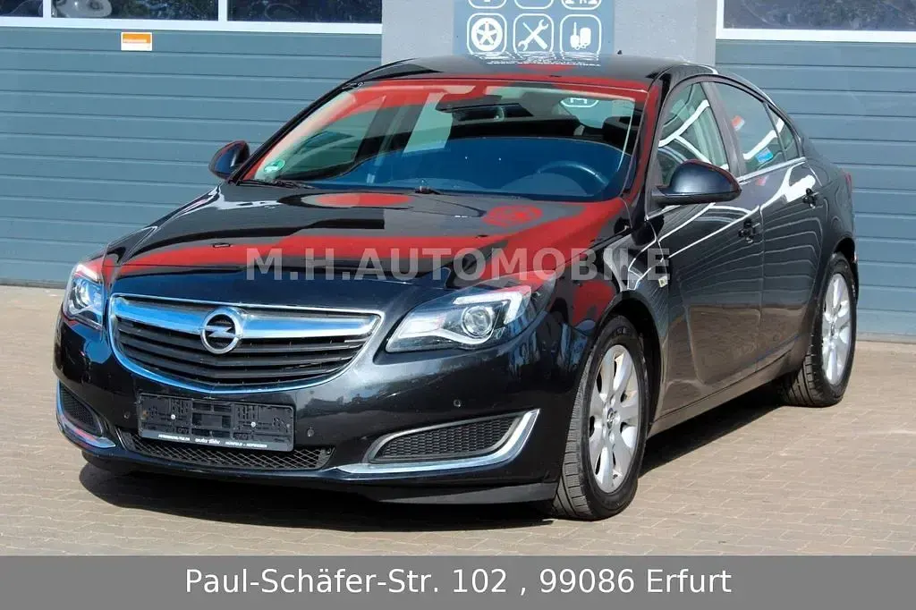 Gebraucht Opel Insignia Edition 136 PS (100 kW) 2016 Schwarz Limousine