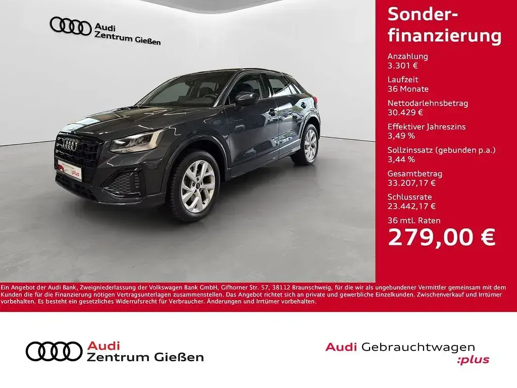 Używany Audi Q2 Advanced Plus 150 KM (110 kW) 2025 Szary SUV