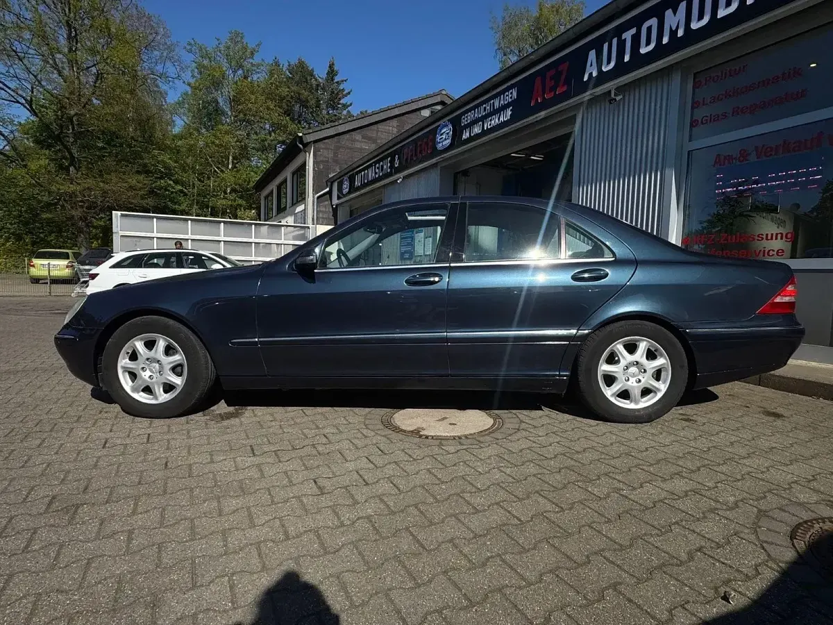 Gebraucht Mercedes S320 224 PS (164 kW) 1999 Blau Limousine