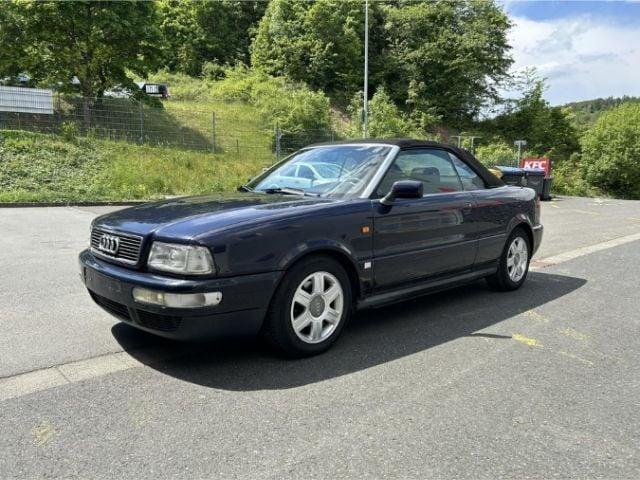 Blau Gebraucht 1999 Audi Cabriolet Cabrio | 2.990 € - Bild 1/4