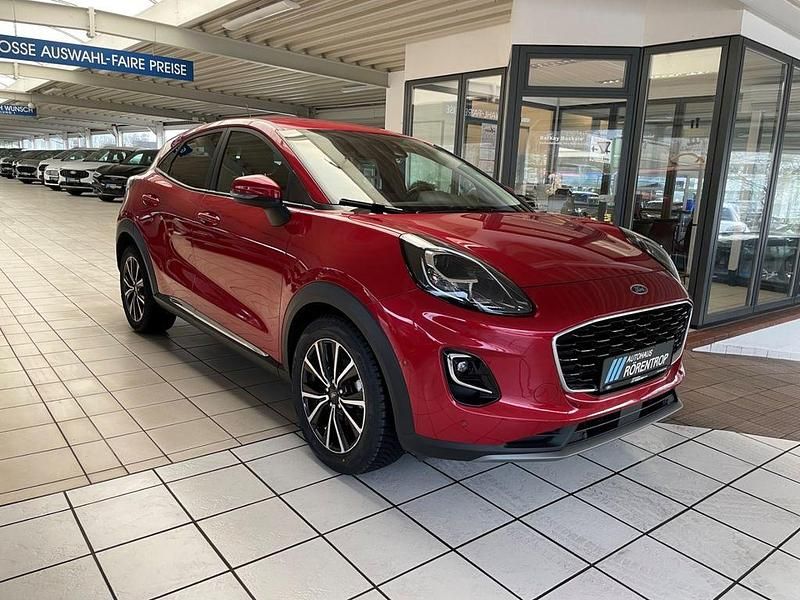 Gebraucht Ford Puma Titanium 125 PS (91 kW) 2021 Rot SUV