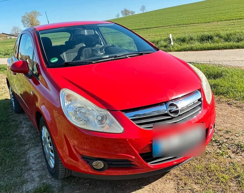 Second-hand Opel Corsa 80 CP (58 kW) 2009 Roșu Hatchback
