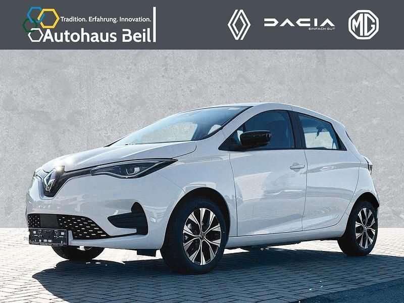 Arktisweiß (weiß) Gebraucht 2022 Renault Zoe Evolution Kleinwagen | 21.590 € - Bild 1/3