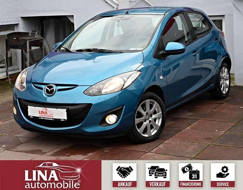 Blau Gebraucht 2010 Mazda 2 Active Kleinwagen | 4.980 € (Fairer Preis) - Bild 1/4