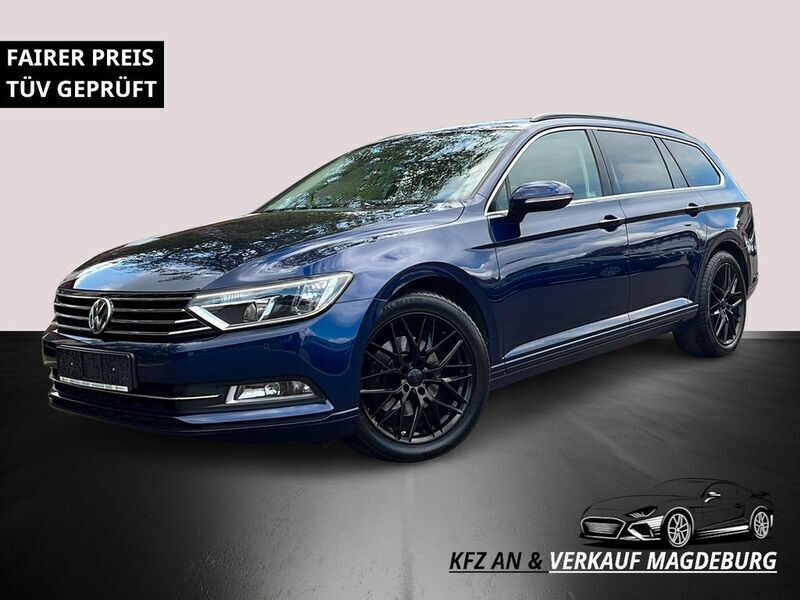 Blau Gebraucht 2017 VW Passat Comfortline Kombi | 11.490 € (Fairer Preis) - Bild 1/4