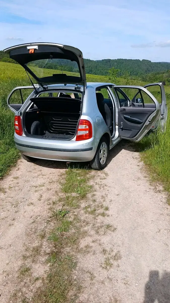 Gebraucht Skoda Fabia 64 PS (47 kW) 2004 Silber Kleinwagen