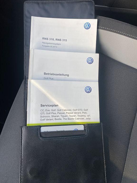 Gebraucht VW Golf Plus Cross 105 PS (77 kW) 2013 Blau Van / Kleinbus