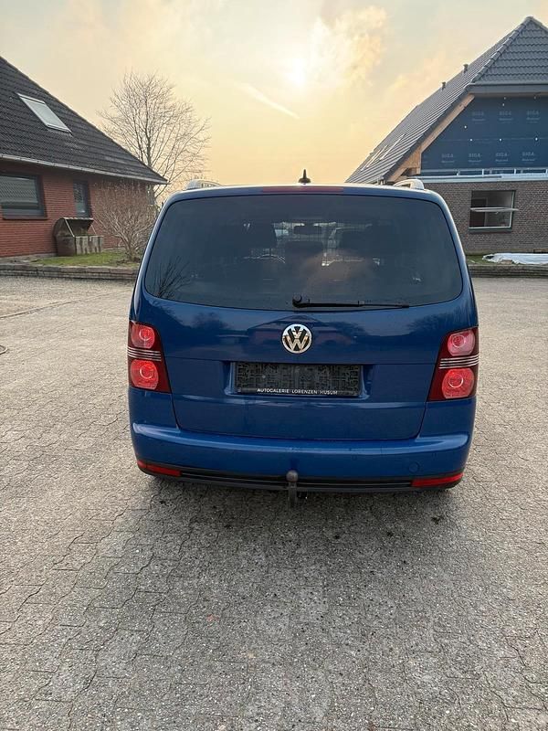 Gebraucht VW Touran 170 PS (125 kW) 2008 Blau Van / Kleinbus