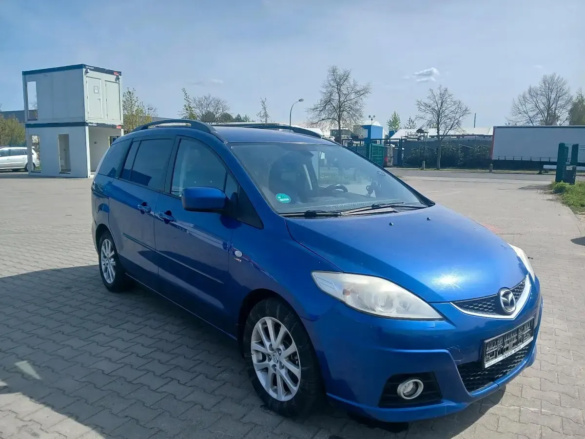 Gebraucht Mazda 5 110 PS (80 kW) 2008 Blau Van / Kleinbus