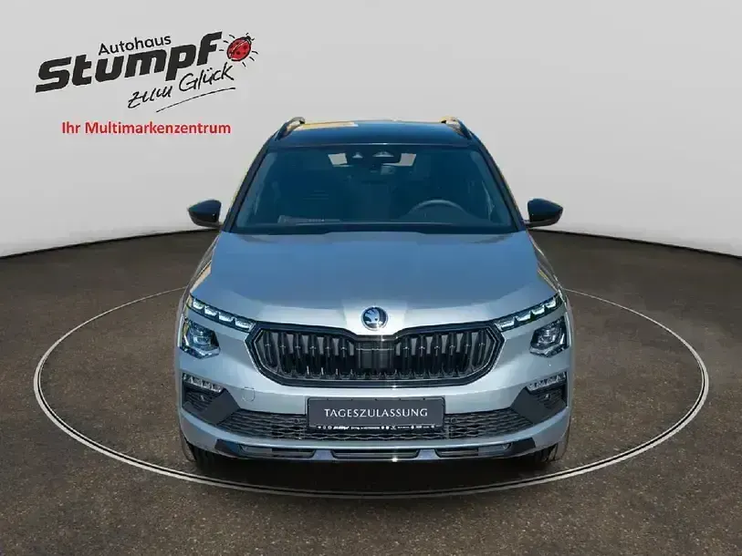 Neu Skoda Kamiq Monte Carlo 150 PS (110 kW) 2026 Smokey diamondsilber metallic SUV