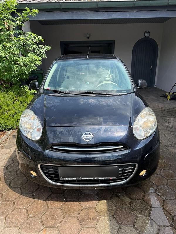 Schwarz Gebraucht 2012 Nissan Micra Kleinwagen | 1.999 € (Guter Preis) - Bild 1/4