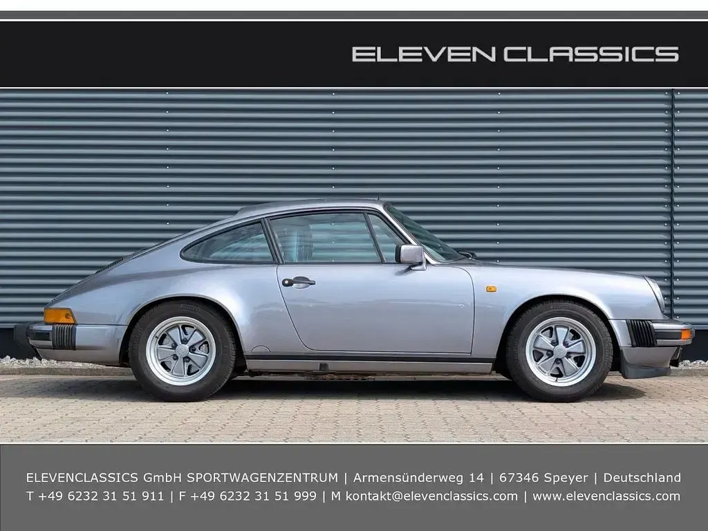Gebraucht Porsche 911 231 PS (169 kW) 1987 Diamantblau Coupé