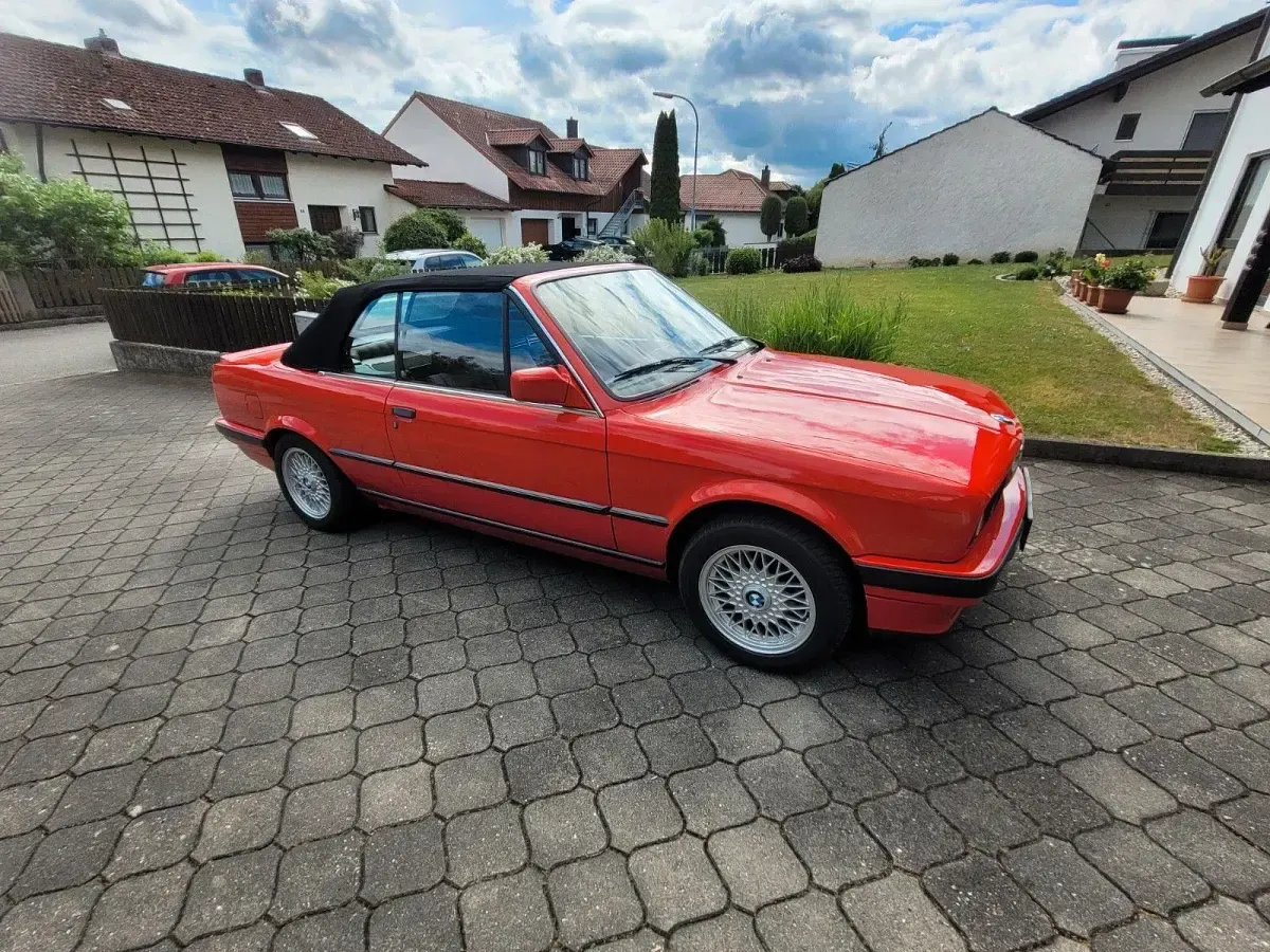 Gebraucht BMW 318 Cabriolet Performance 113 PS (83 kW) 1991 Rot Cabrio