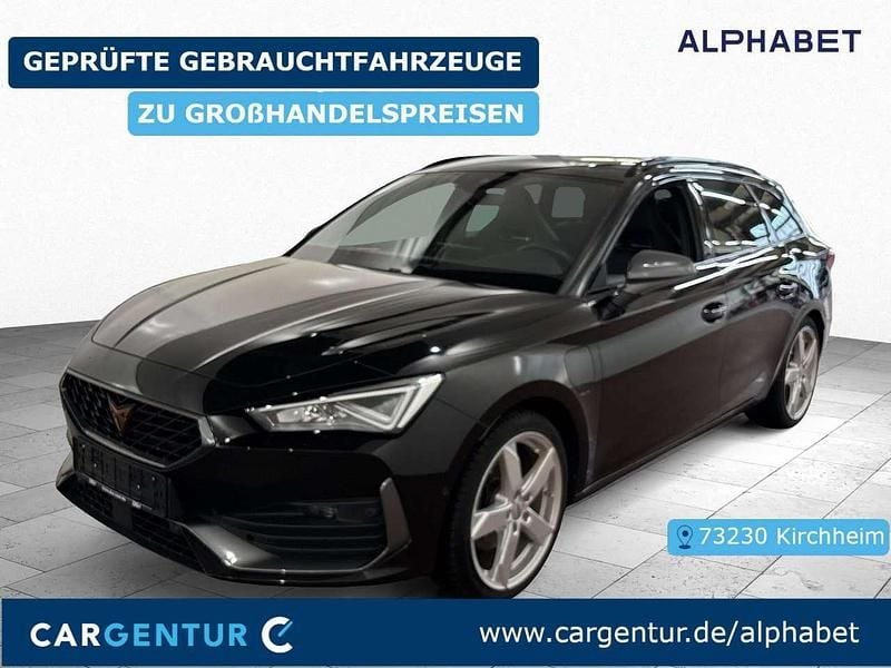 Midnight schwarz metallic Gebraucht 2022 Cupra Leon Kombi | 18.107 € (Superpreis) - Bild 1/2