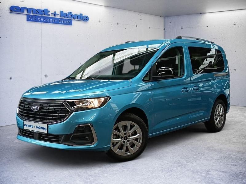 Blau Gebraucht 2024 Ford Tourneo Connect Titanium Van / Kleinbus | 36.990 € (Teuer) - Bild 1/4