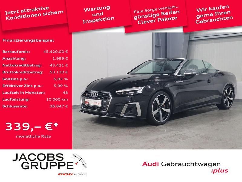 Gebraucht Audi S5 Cabriolet Ambiente 354 PS (260 kW) 2023 Mythosschwarz metallic Cabrio