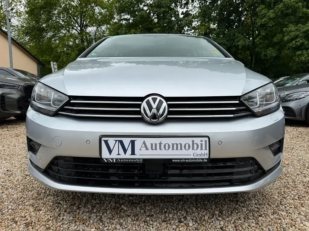 Gebraucht VW Golf Sportsvan 125 PS (91 kW) 2015 Silber Van / Kleinbus