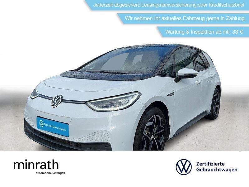Gebraucht VW ID.3 Pro Performance 150 kW (204 PS) 2021 Weiß Kleinwagen