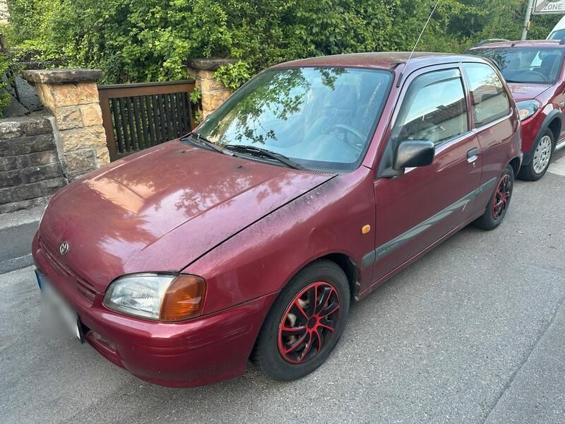 Rot Gebraucht 1998 Toyota Starlet Kleinwagen | 1.300 € - Bild 1/4