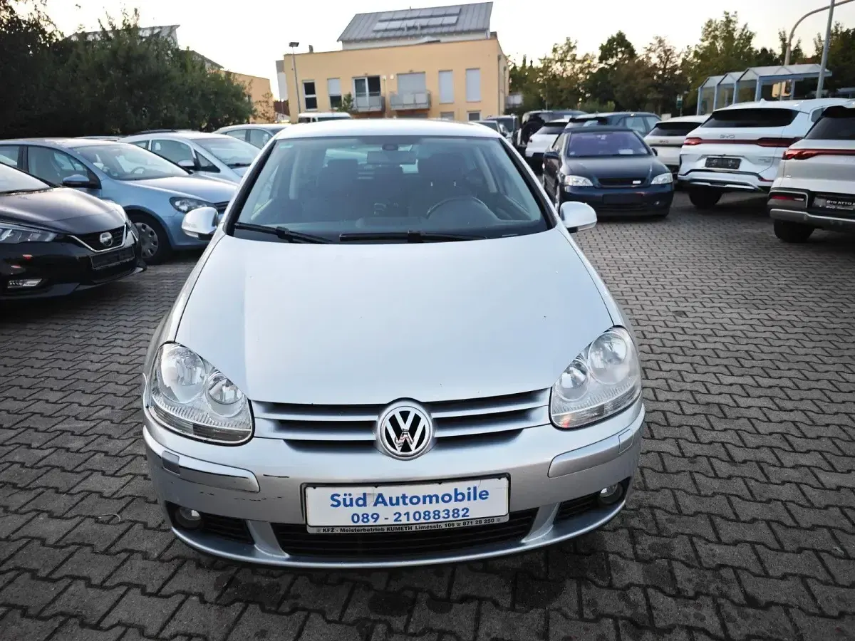 Gebraucht VW Golf VI United 80 PS (58 kW) 2008 Silber Kleinwagen