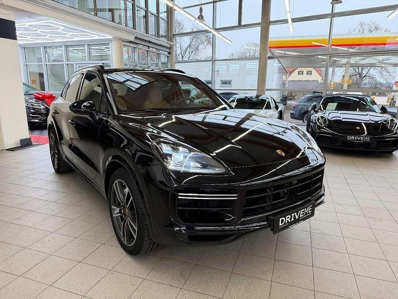 Gebraucht Porsche Cayenne Turbo Sport 549 PS (403 kW) 2018 Schwarz SUV
