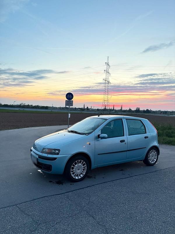 Gebraucht Fiat Punto 80 PS (58 kW) 2003 Blau Kleinwagen