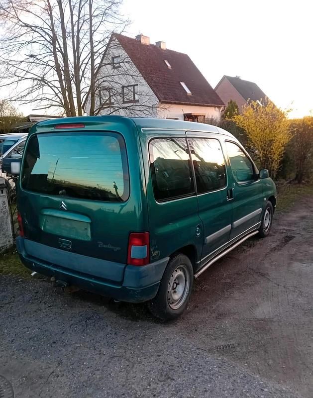 Gebraucht Citroën Berlingo 90 PS (66 kW) 2000 Grün Van / Kleinbus