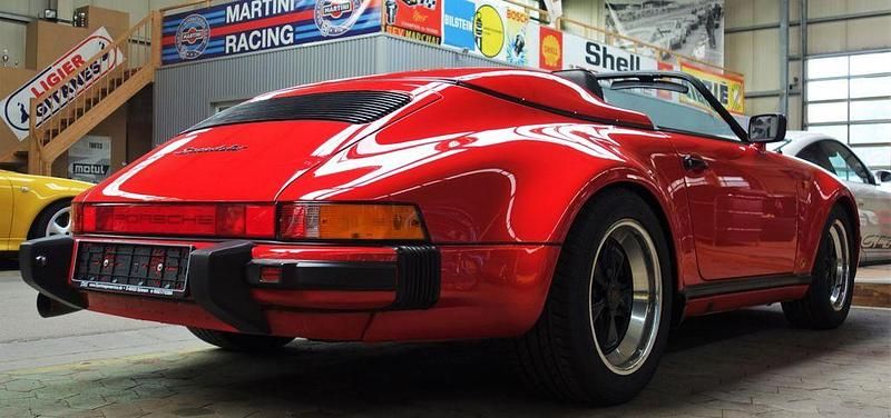 Gebraucht Porsche 911 218 PS (160 kW) 1989 Rot Cabrio