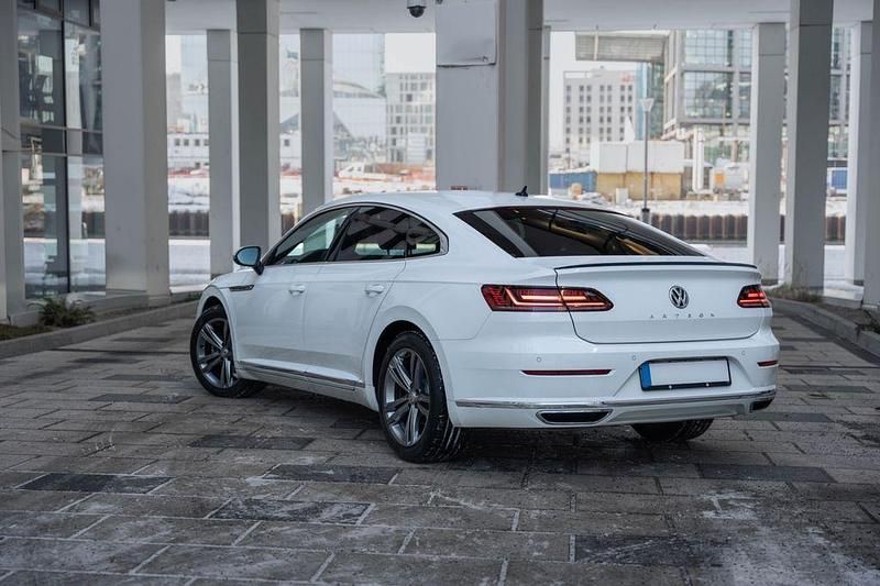 Gebraucht VW Arteon R-line 150 PS (110 kW) 2018 Weiß Limousine