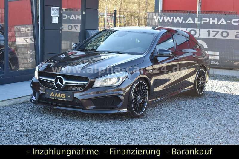 Braun Gebraucht 2016 Mercedes CLA45 AMG AMG Kombi | 21.790 € (Guter Preis) - Bild 1/4
