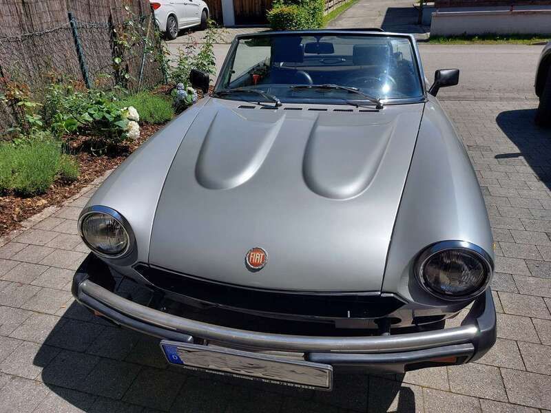 Silber Gebraucht 1979 Fiat 124 Spider Cabrio | 9.450 € - Bild 1/4