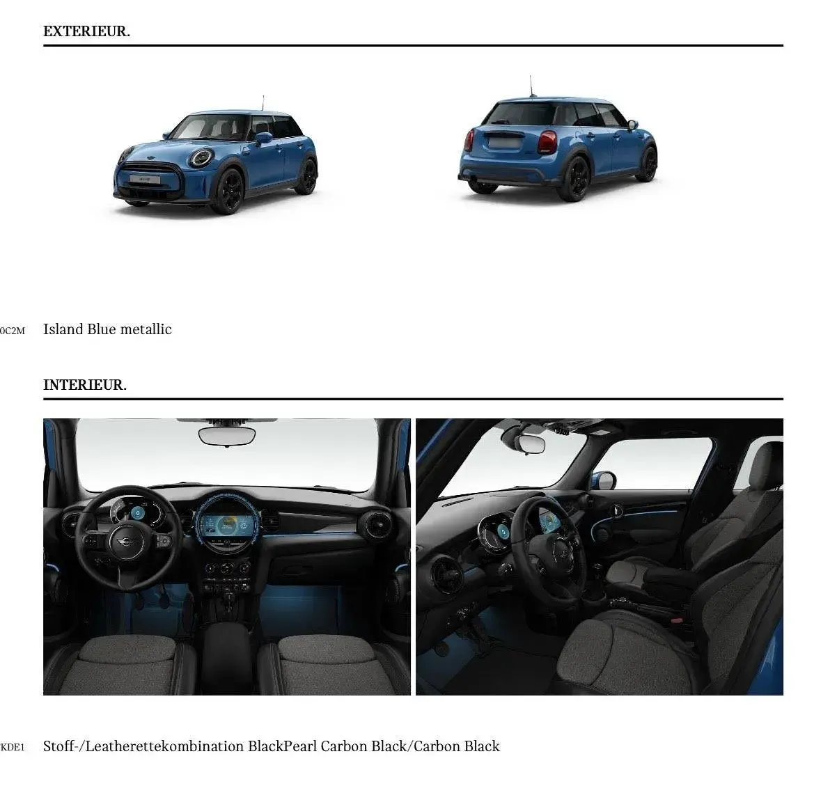 Gebraucht Mini ONE 102 PS (75 kW) 2022 Blau Kleinwagen