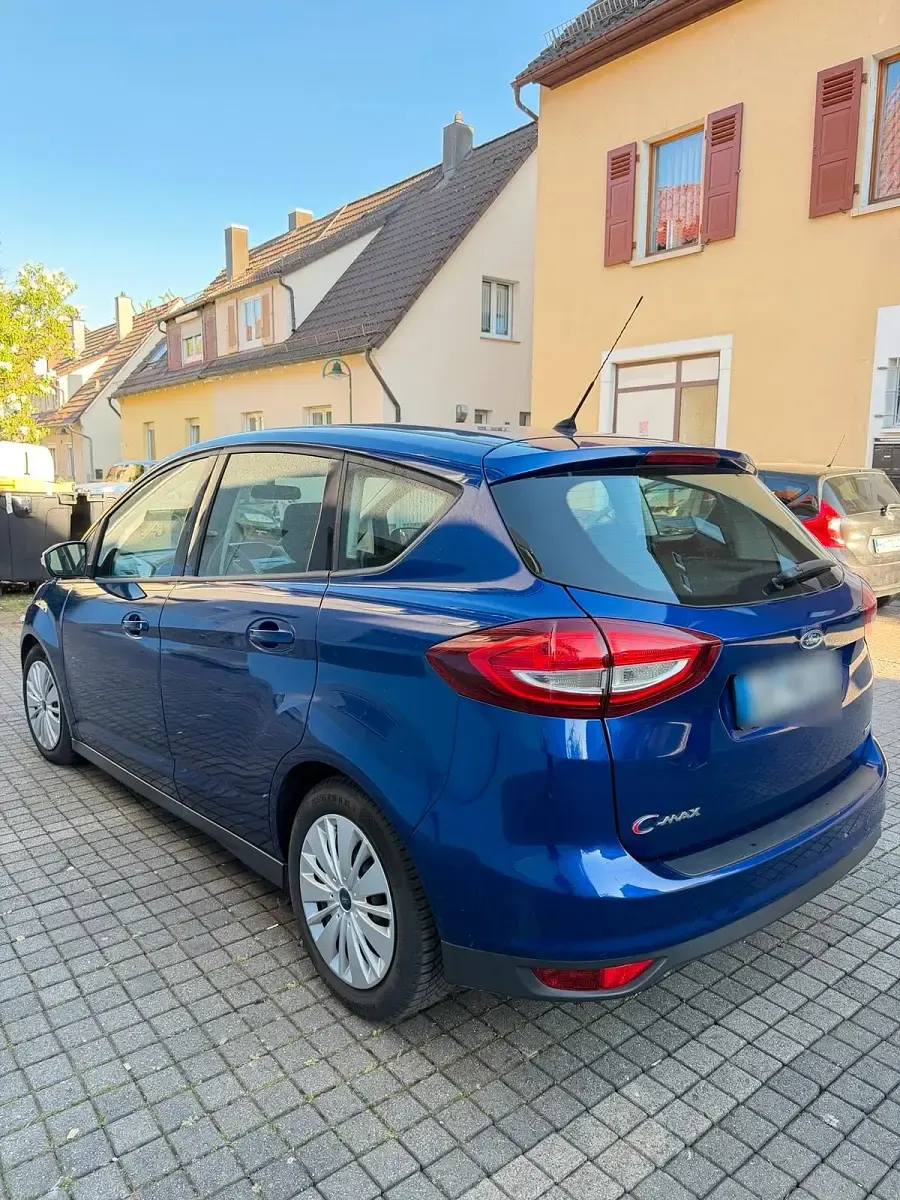 Używany Ford C-MAX 125 KM (91 kW) 2017 Niebieski Minivan