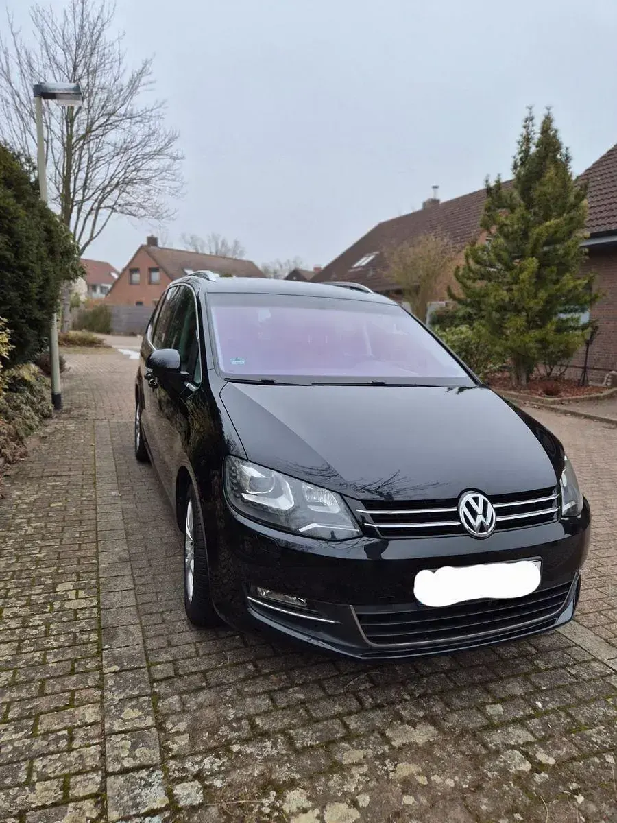 Gebraucht VW Sharan Highline 170 PS (125 kW) 2011 Schwarz Van / Kleinbus