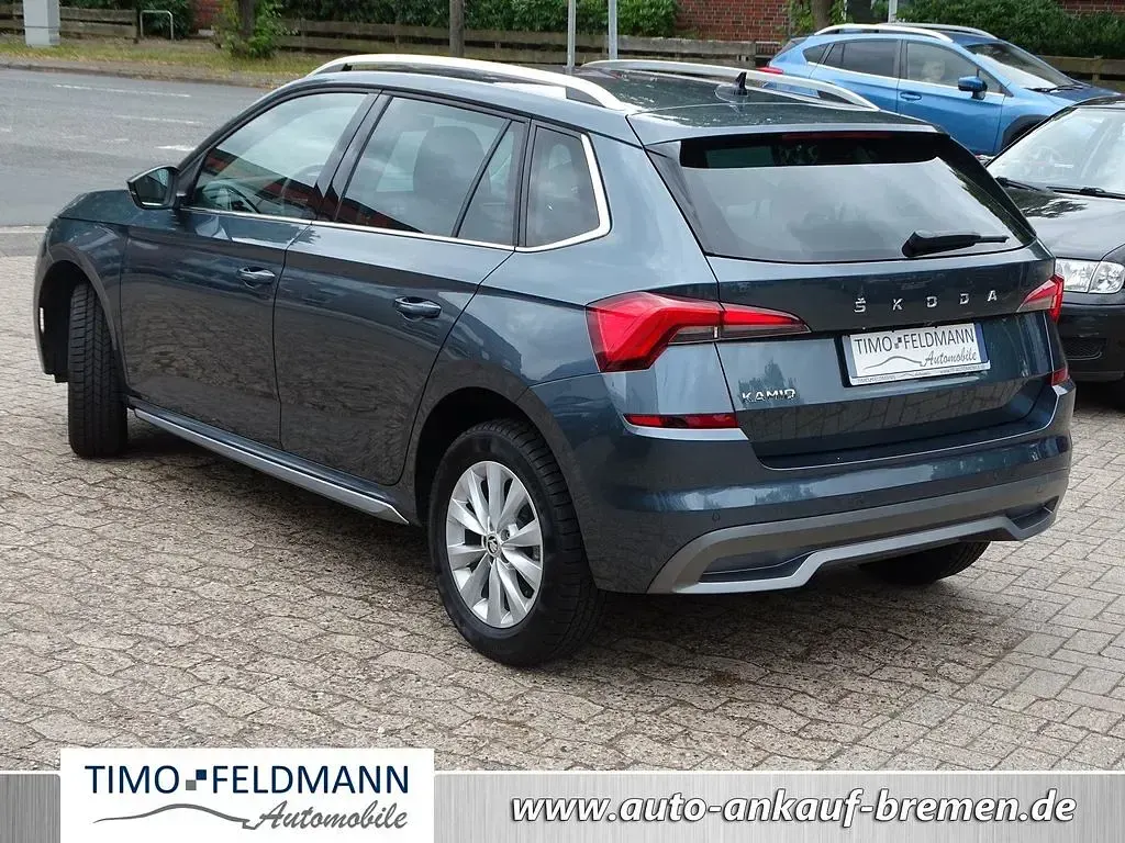 Gebraucht Skoda Kamiq Style 116 PS (85 kW) 2020 Seda quartz/quartz grey (metallic) SUV