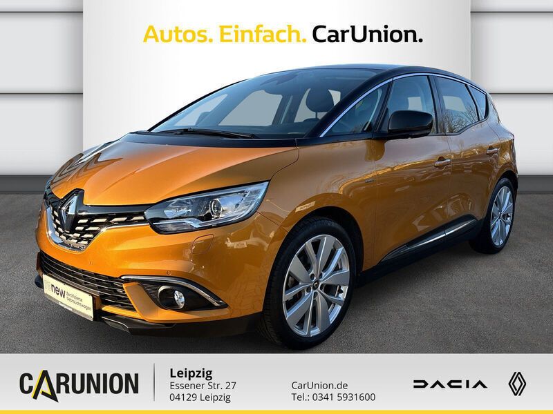 Zweifarbig: honigge Gebraucht 2019 Renault Scénic IV LIMITED Deluxe Van / Kleinbus | 15.990 € (Fairer Preis) - Bild 1/4
