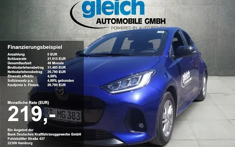 Gebraucht Mazda 2 Homura-Line 116 PS (85 kW) 2025 Blau Kleinwagen