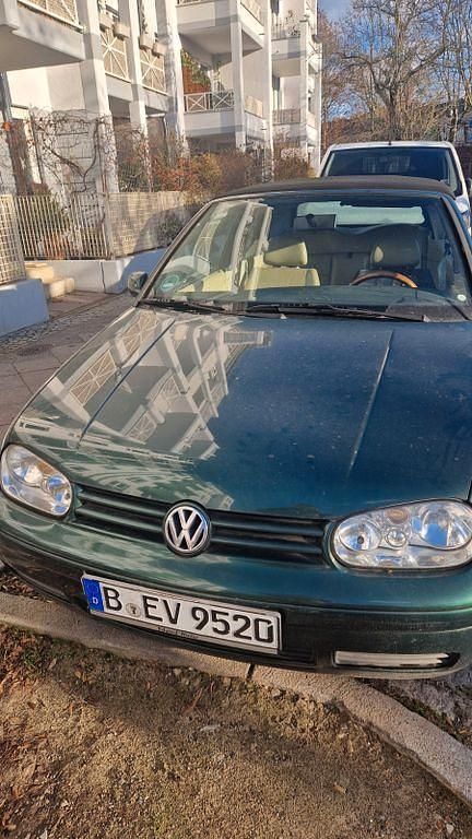 Gebraucht VW Golf Cabriolet Highline 90 PS (66 kW) 2000 Grün Cabrio