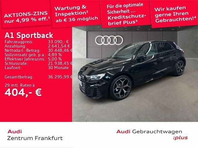 Gebraucht Audi A1 Sportback S-Line 150 PS (110 kW) 2026 Schwarz Kleinwagen