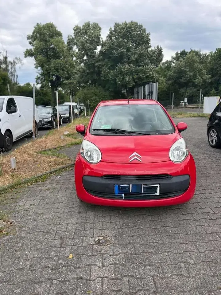 Gebraucht Citroën C1 Exclusive 68 PS (50 kW) 2008 Rot Kleinwagen