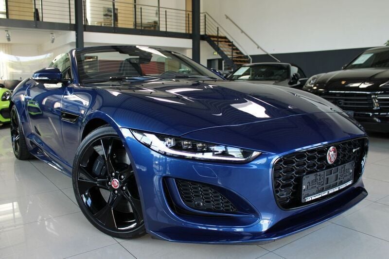 Portofinoblue** Gebraucht 2021 Jaguar F-Type Cabrio | 64.600 € (Guter Preis) - Bild 1/4