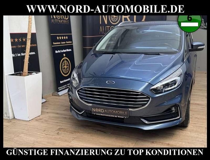 Blau Gebraucht 2022 Ford S-MAX Titanium Van / Kleinbus | 19.890 € (Fairer Preis) - Bild 1/3