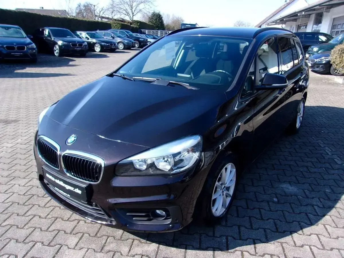 Gebraucht BMW 216 Gran Tourer 116 PS (85 kW) 2015 Braun Van / Kleinbus