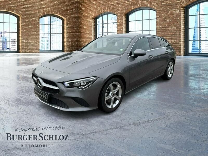 Metalliclack mountaingrau Gebraucht 2021 Mercedes CLA180 Shooting Brake Progressive Kombi | 24.400 € (Fairer Preis) - Bild 1/4