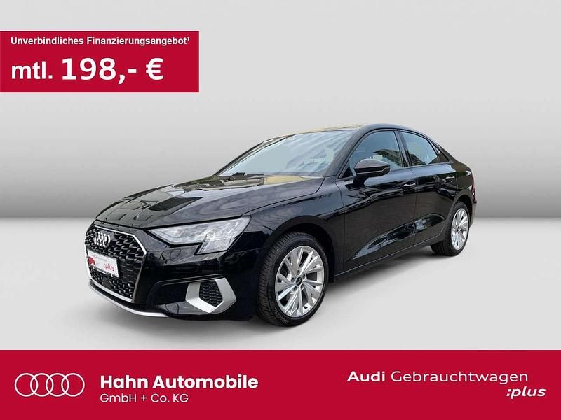Schwarz Gebraucht 2022 Audi A3 Advanced Limousine | 22.990 € (Fairer Preis) - Bild 1/2
