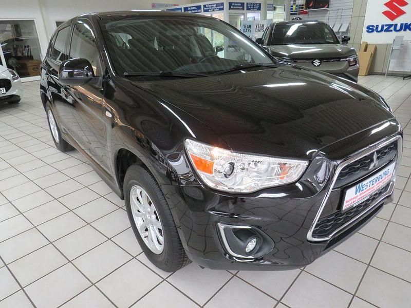 Używany Mitsubishi ASX Basis 117 KM (86 kW) 2016 Czarny SUV