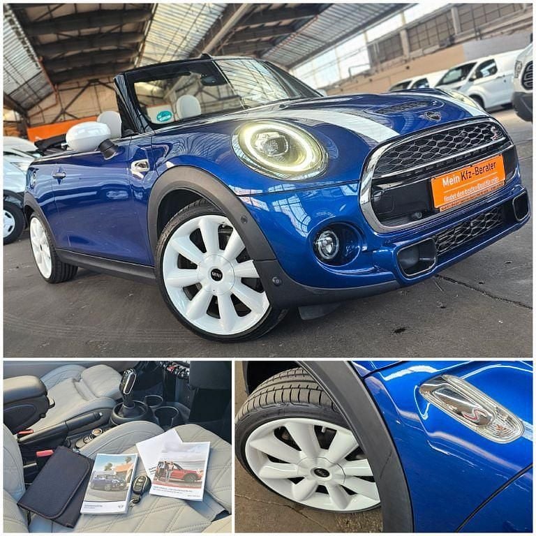 Blau Gebraucht 2021 Mini Cooper S Cabriolet Chili Cabrio | 24.900 € (Guter Preis) - Bild 1/4