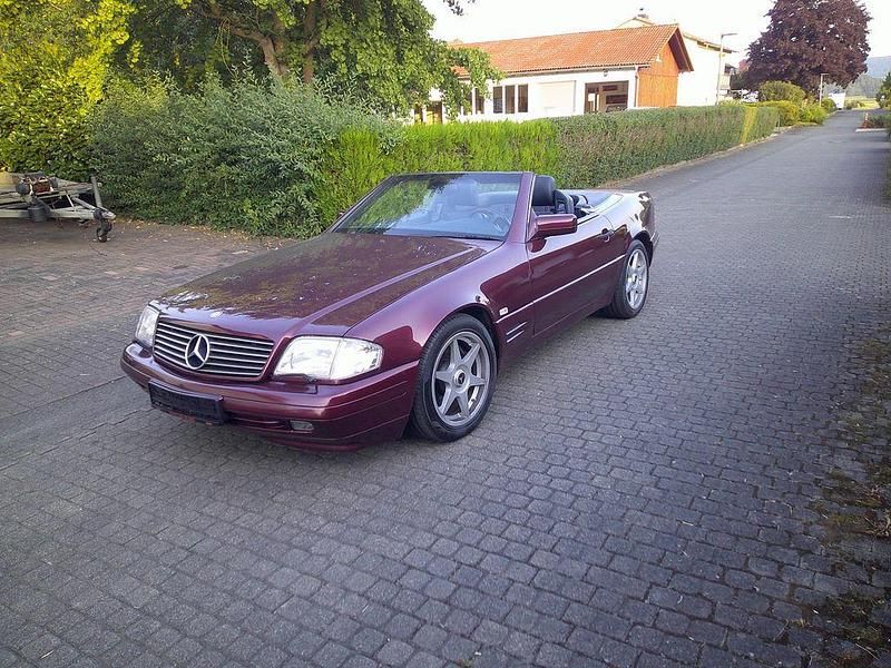 Rot Gebraucht 1997 Mercedes SL500 Cabrio | 24.500 € (Superpreis) - Bild 1/4