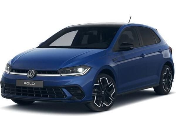 Blau (reef blue metallic / schwarz) Neu 2025 VW Polo R-line Limousine | 34.690 € - Bild 1/4